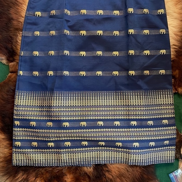 Rossukon Thai Silk‎ Spaghetti Strap Dress - Picture 3 of 9